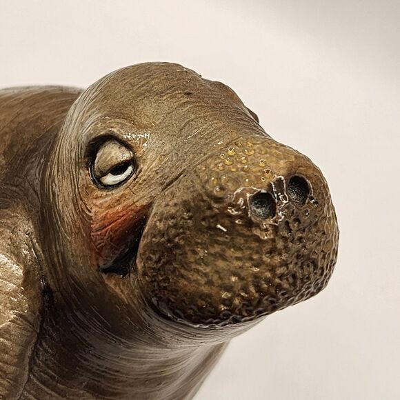 Vtg 1994 John Raya Beasties Of Thr Kingdom Sea Manatee Sculpture Signed - Picture 7 of 8